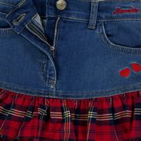 MonnaLisa Enfant Filles Jupe en jean