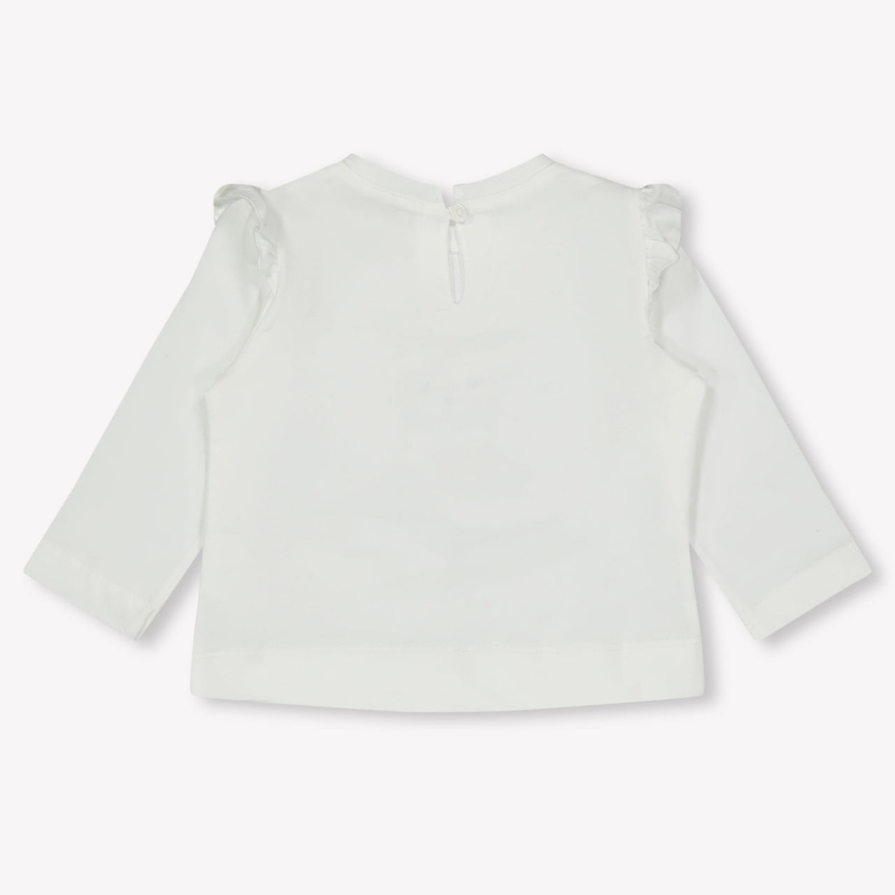 MonnaLisa Bebé Chicas Camiseta en Blanco Roto
