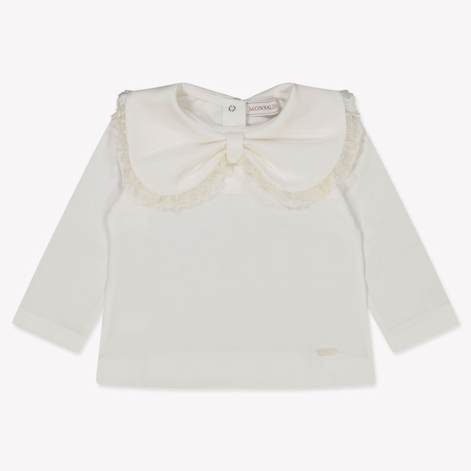 MonnaLisa Bambino Ragazze Maglietta dentro Off White