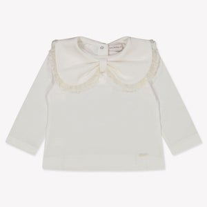MonnaLisa Bébé Filles T-shirt en blanc