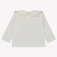MonnaLisa Bébé Filles T-shirt en blanc