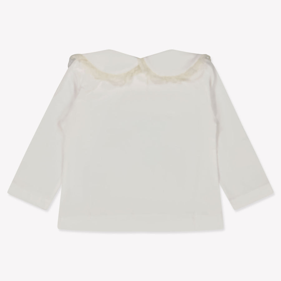 MonnaLisa Bébé Filles T-shirt en blanc
