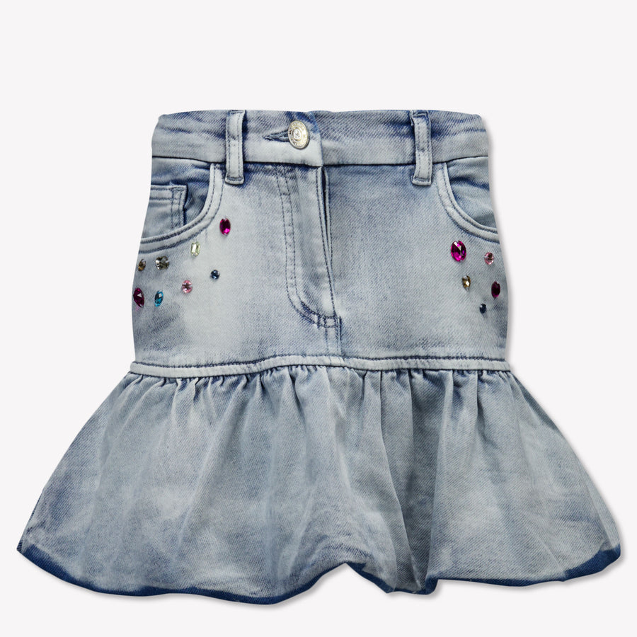 MonnaLisa Enfant Filles Jupe en jean