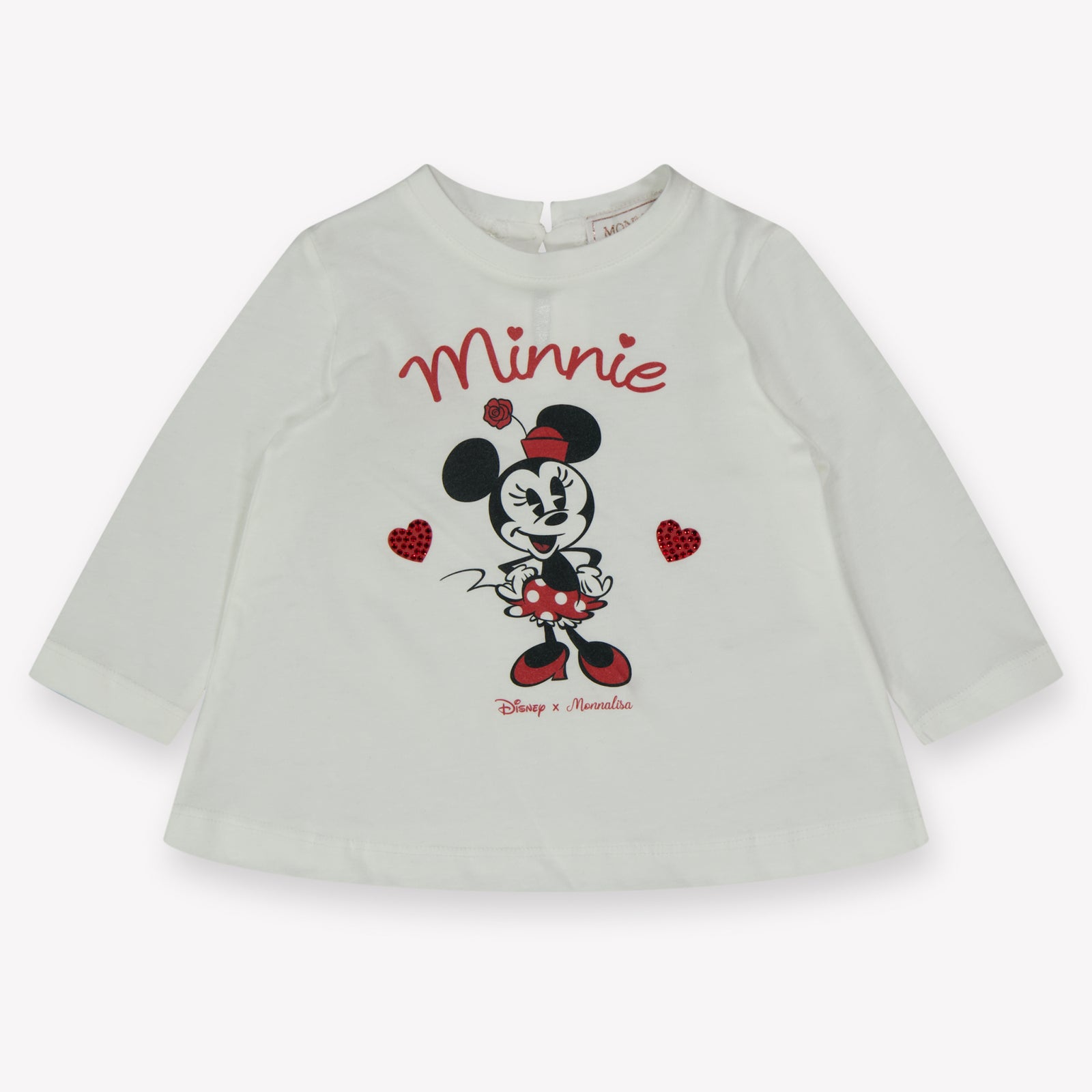 MonnaLisa Baby Mädchen T-Shirt Grauweiß