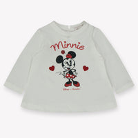 MonnaLisa Bébé Filles T-shirt en blanc