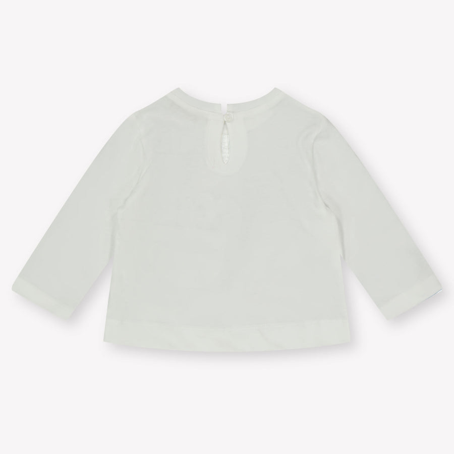 MonnaLisa Bébé Filles T-shirt en blanc