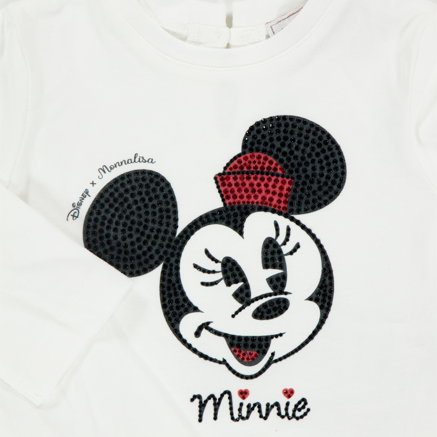 MonnaLisa Bébé Filles T-shirt en blanc