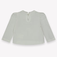 MonnaLisa Bébé Filles T-shirt en blanc