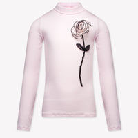 MonnaLisa Enfant Filles T-shirt Rose Léger