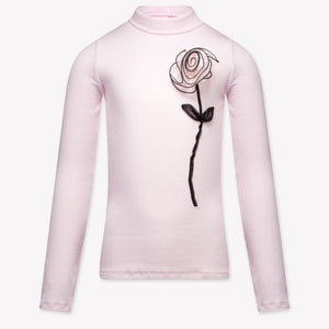 MonnaLisa Enfant Filles T-shirt Rose Léger
