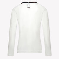 MonnaLisa Kinder Meisjes T-Shirt in Off White