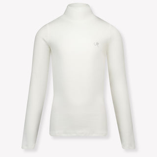 Monnalisa Kids Girls  T-Shirt Beige