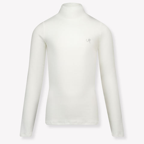 Monnalisa Kids Girls  T-Shirt Beige