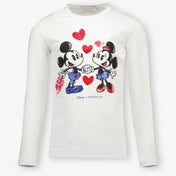 MonnaLisa Ragazzo Ragazze Maglietta dentro Off White