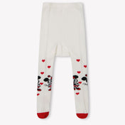 MonnaLisa Bebé Chicas Maillot Blanco Roto