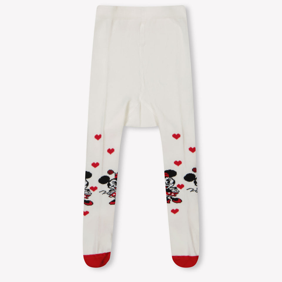 MonnaLisa Bebé Chicas Maillot Blanco Roto