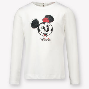 MonnaLisa Kinder Mädchen T-Shirt Grauweiß