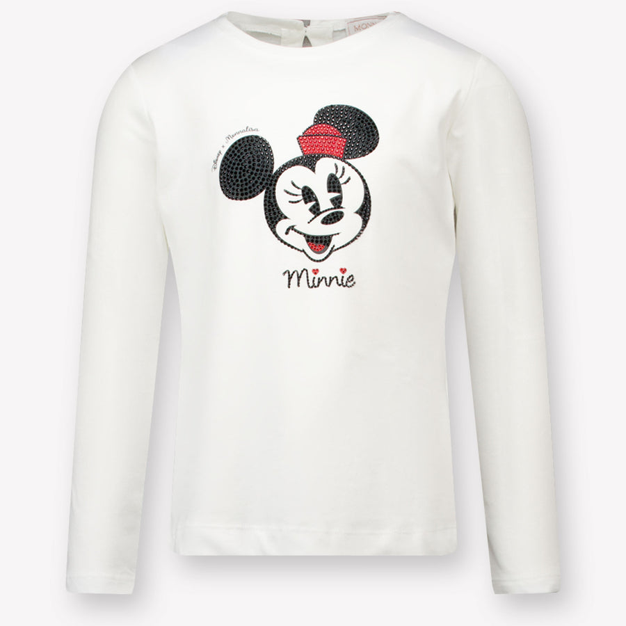 MonnaLisa Kinder Mädchen T-Shirt Grauweiß