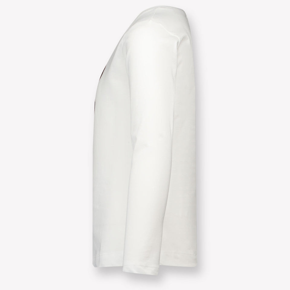 MonnaLisa Ragazzo Ragazze Maglietta dentro Off White