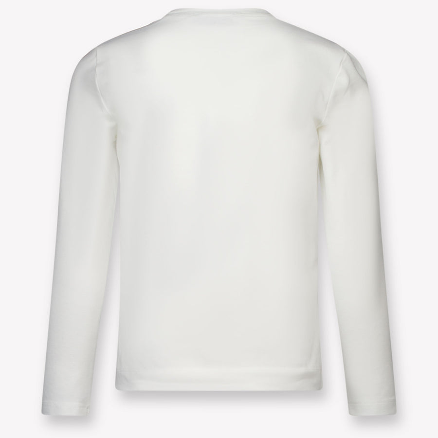 MonnaLisa Enfant Filles T-shirt en blanc