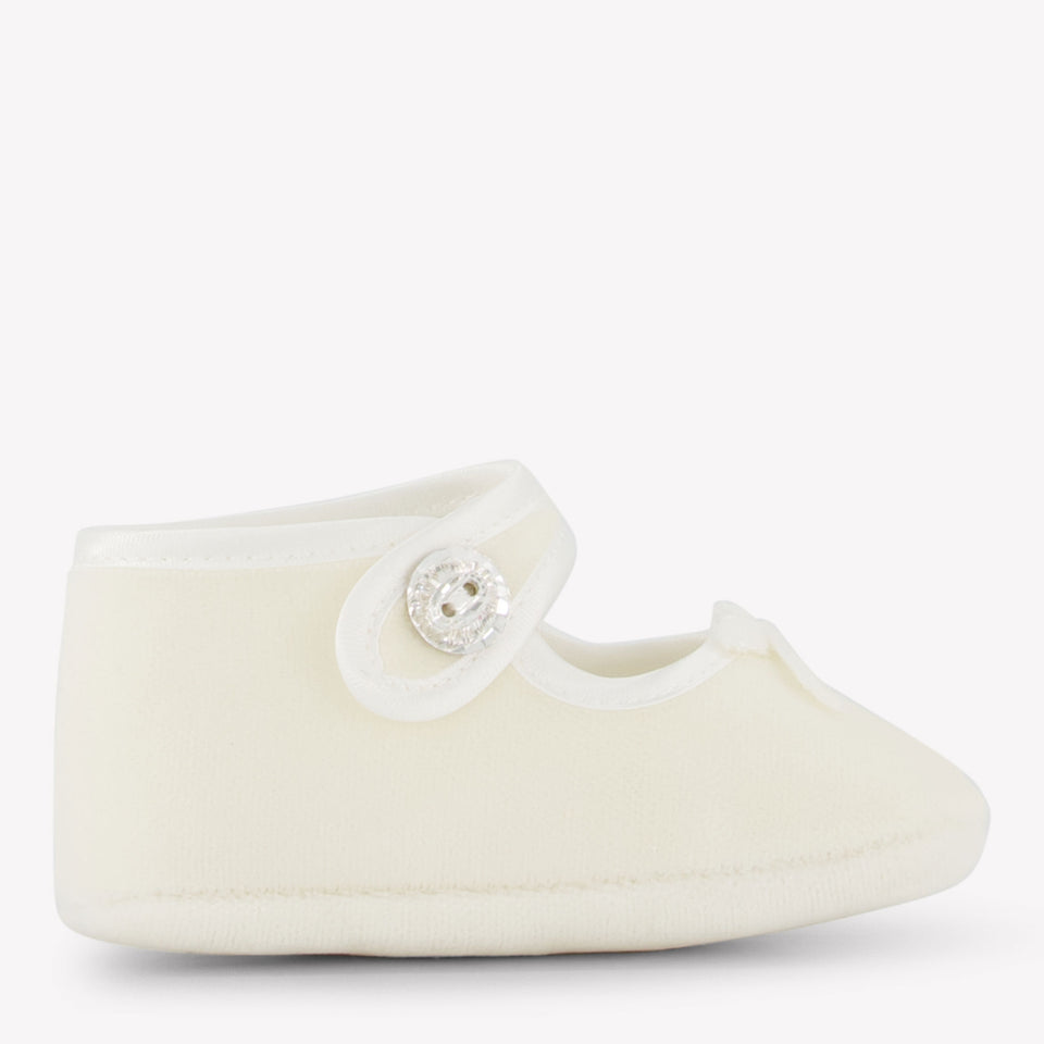 MonnaLisa Bambino Ragazze Ballerina Off White