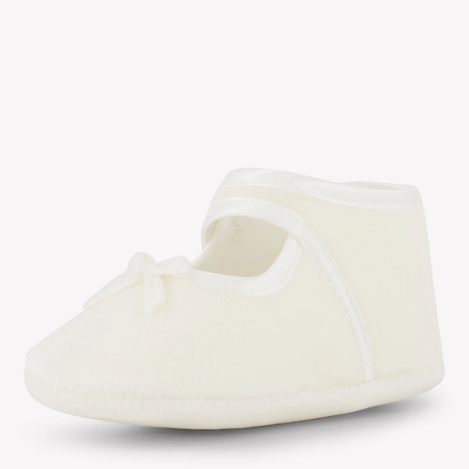 MonnaLisa Bambino Ragazze Ballerina Off White