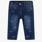 MonnaLisa Baby Meisjes Jeans in Blauw