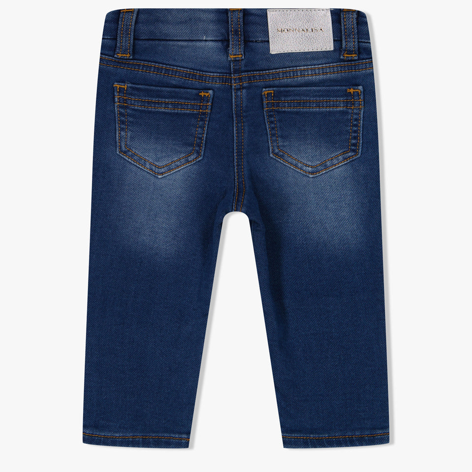 MonnaLisa Baby Meisjes Jeans in Blauw