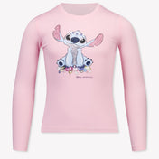 MonnaLisa Kinder Meisjes T-Shirt in Roze