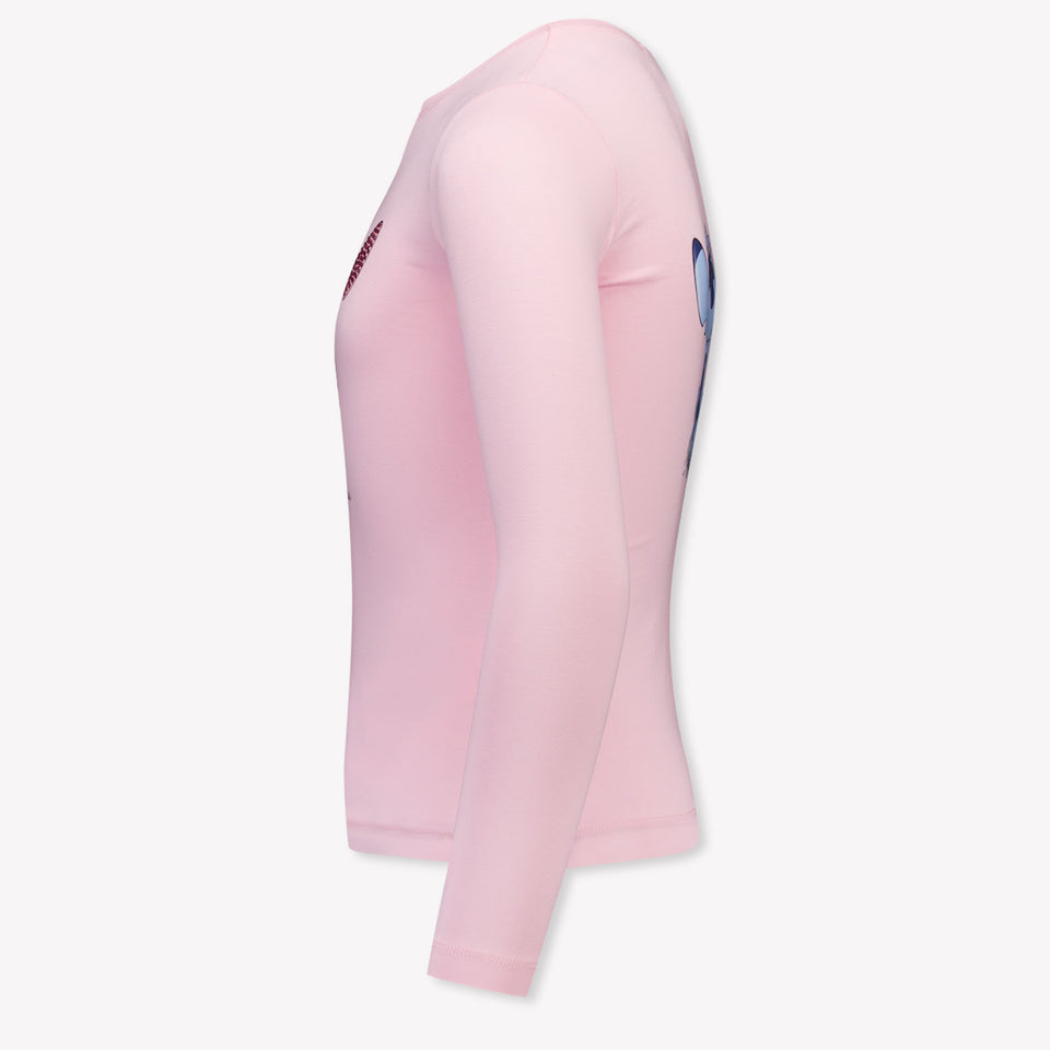 MonnaLisa Kinder Meisjes T-Shirt in Roze