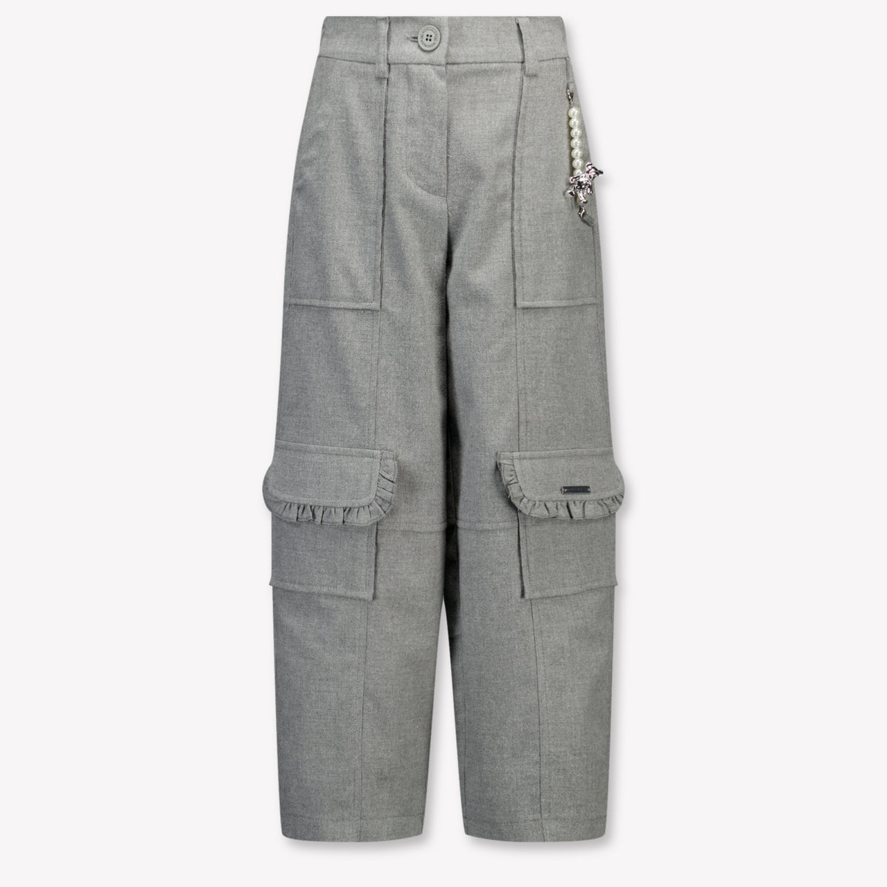MonnaLisa Kinder Meisjes Broek in Grijs