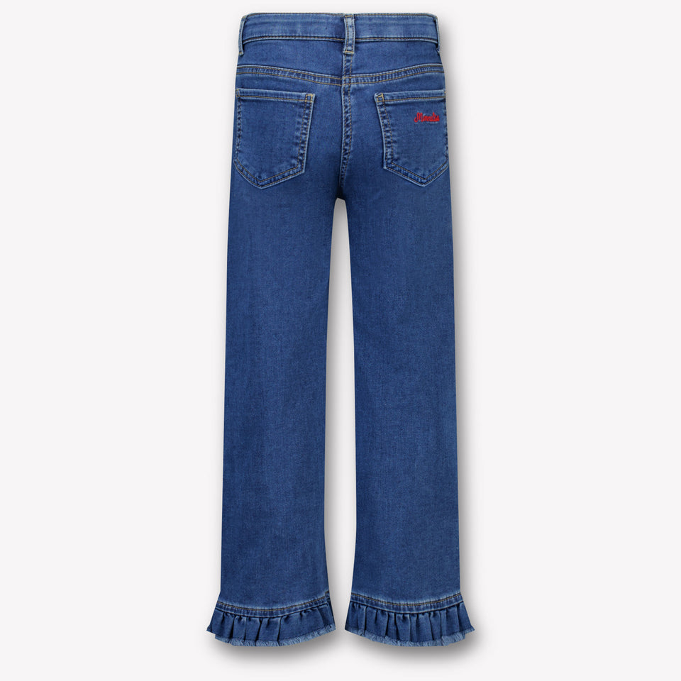 MonnaLisa Enfant Filles Jeans Bleu