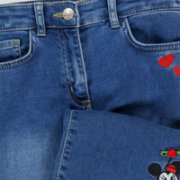 MonnaLisa Kinder Meisjes Jeans in Blauw