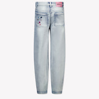 MonnaLisa Enfant Filles Jeans Bleu Clair