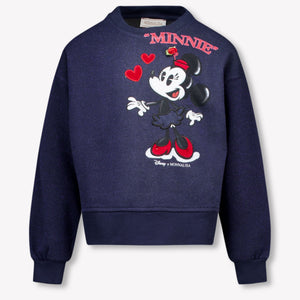 MonnaLisa Enfant Filles Pull Navy
