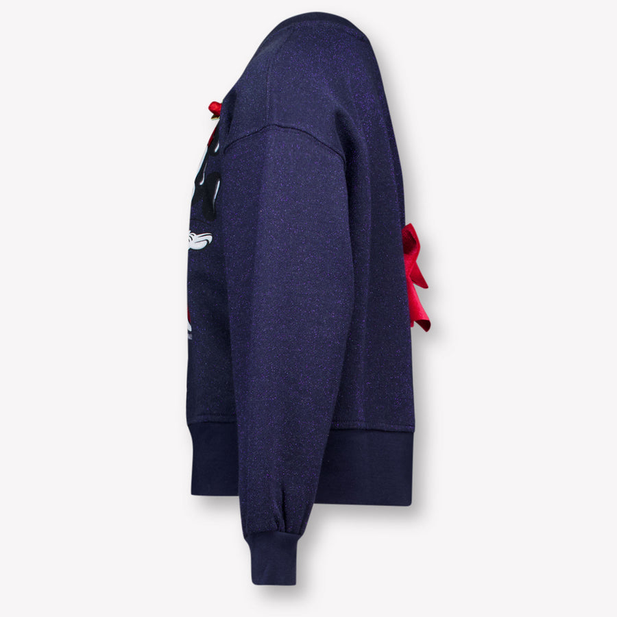 MonnaLisa Enfant Filles Pull Navy