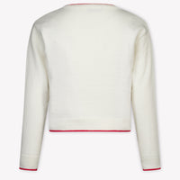 MonnaLisa Kinder Mädchen Pullover Grauweiß