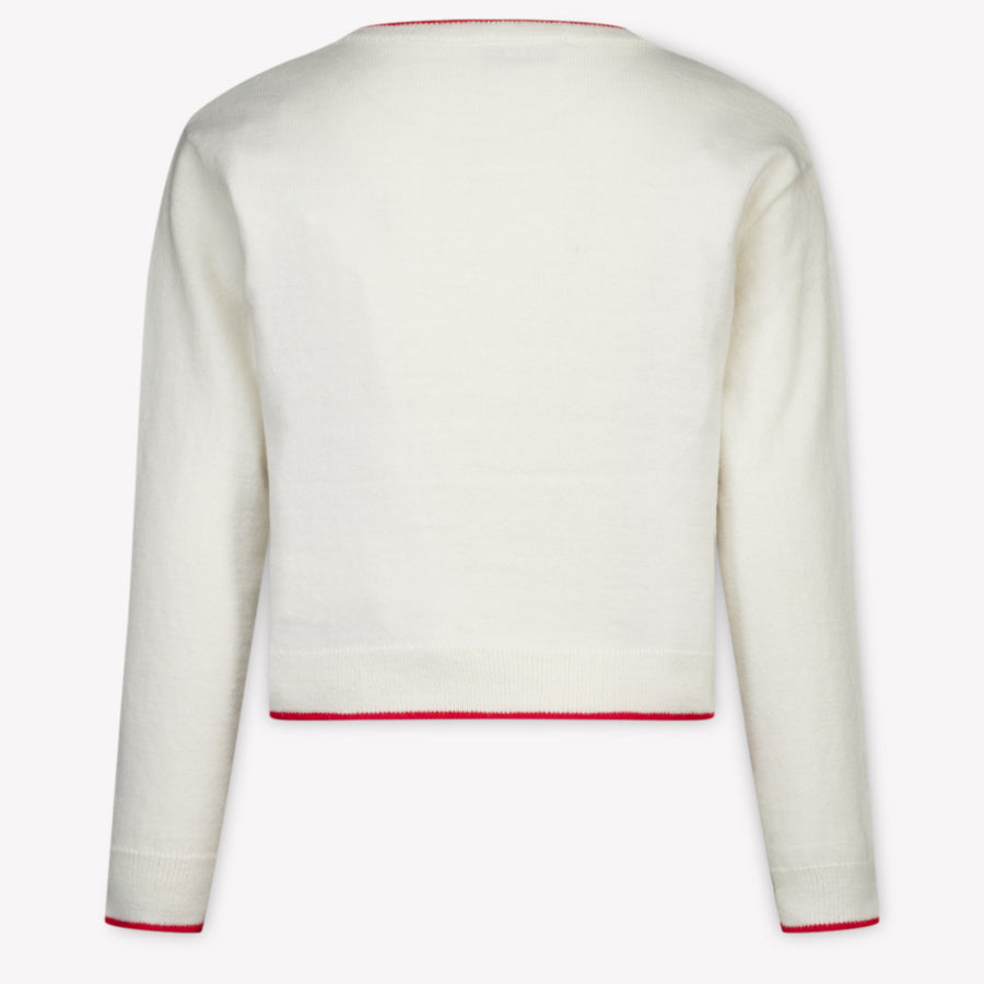 MonnaLisa Kinder Mädchen Pullover Grauweiß