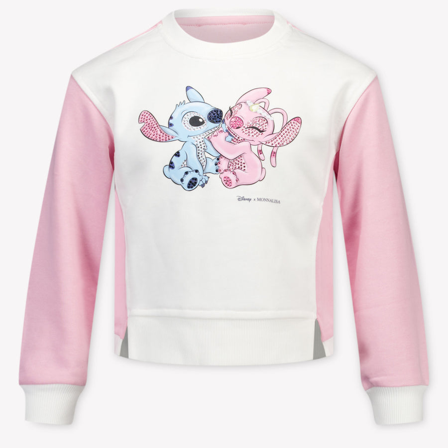 MonnaLisa Enfant Filles Pull Rose