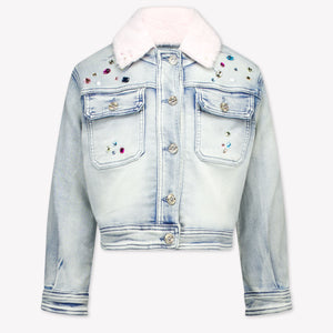 MonnaLisa Enfant Filles Vestes en jean en jean