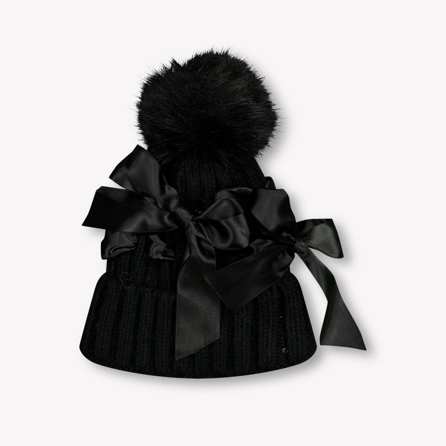 MonnaLisa Ragazzo Ragazze Cappello in Nero
