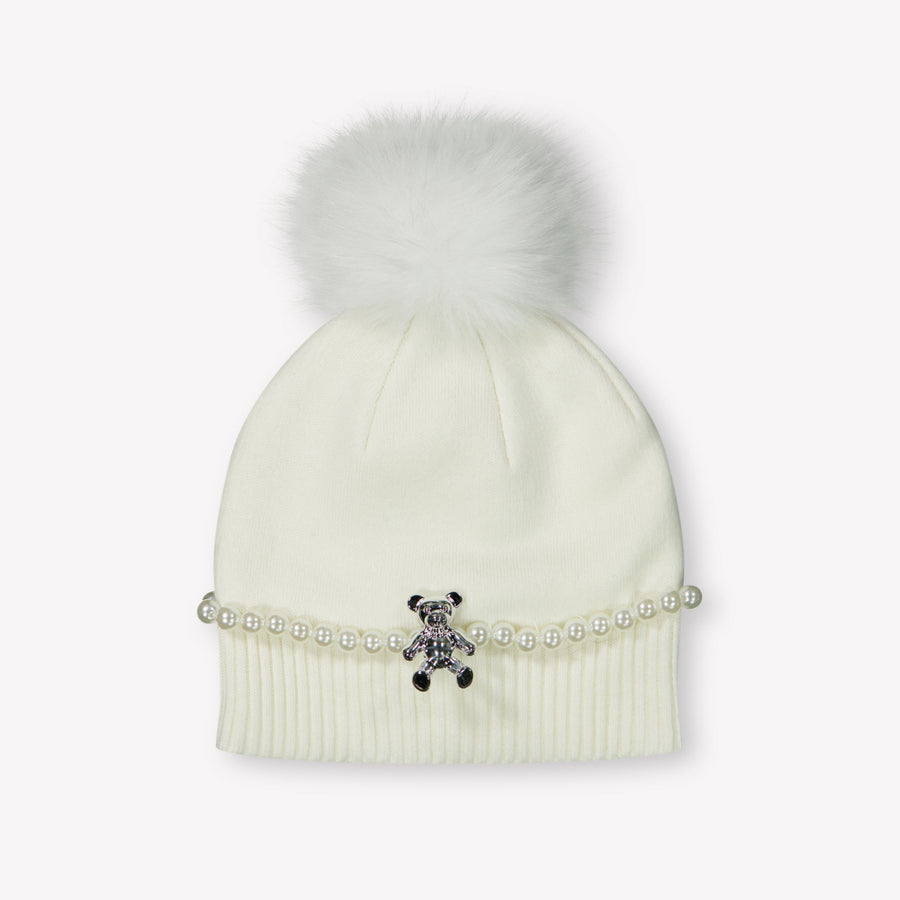 MonnaLisa Ragazzo Ragazze Cappello in Off White