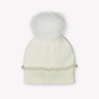 MonnaLisa Ragazzo Ragazze Cappello in Off White