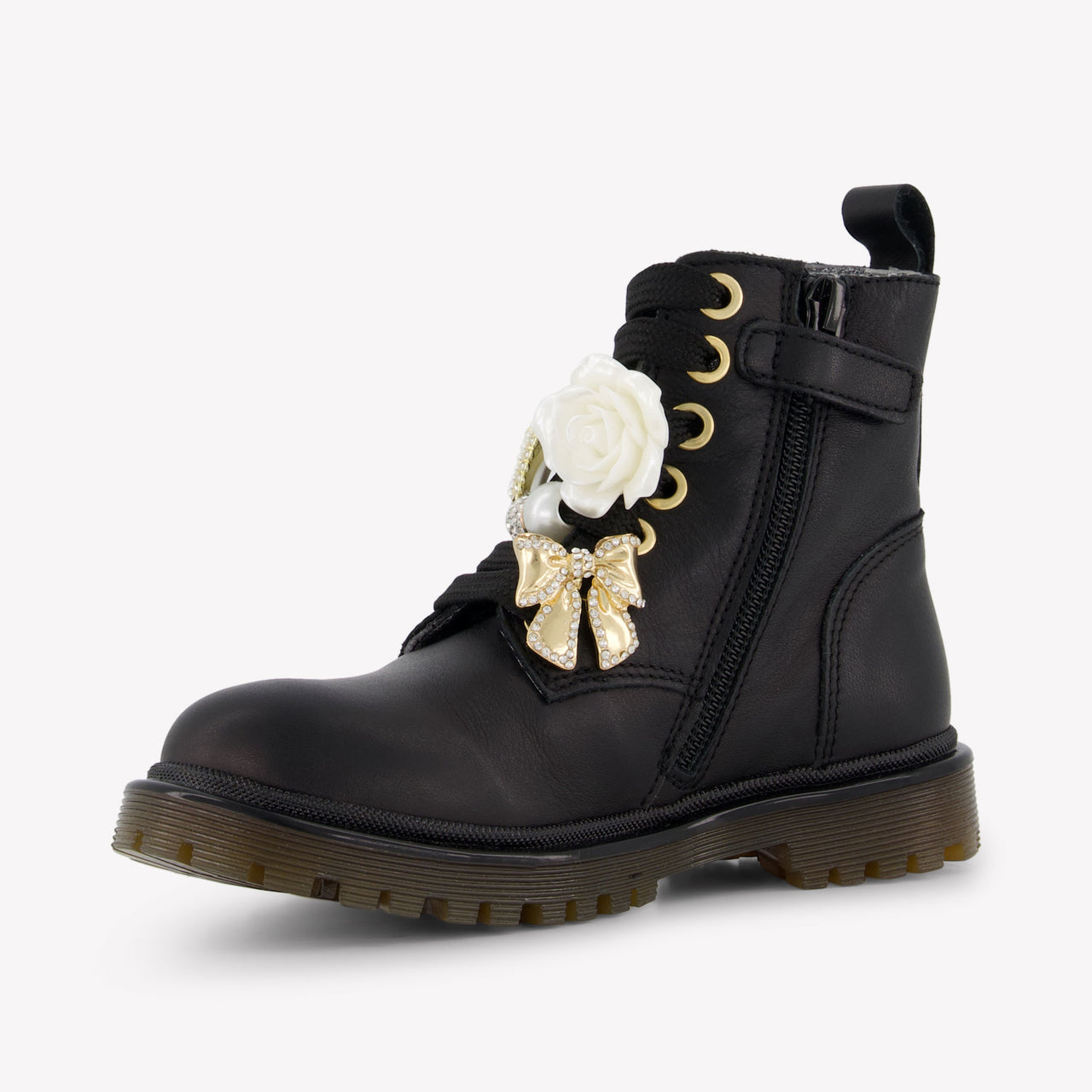 MonnaLisa Chicas Botas en Negro