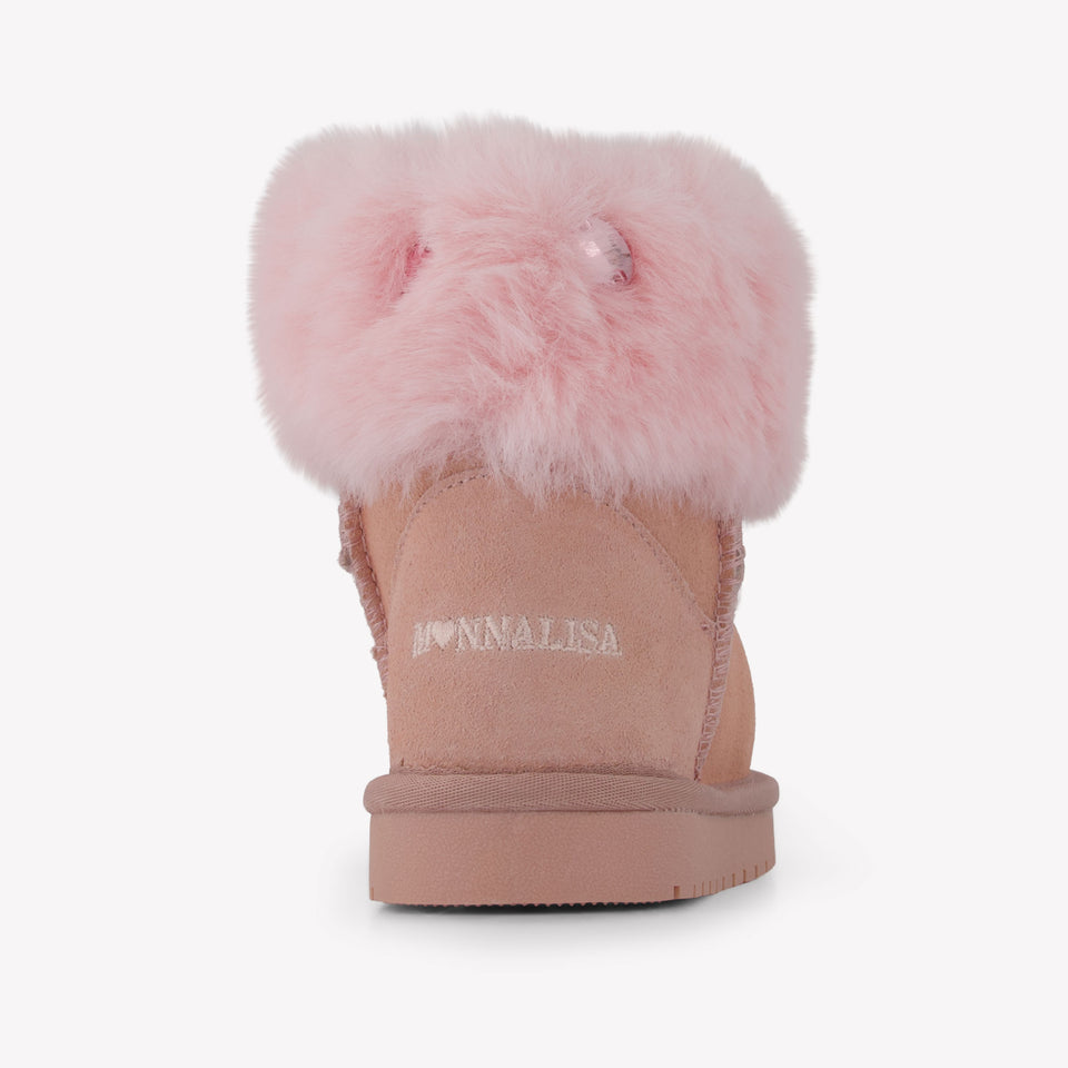 MonnaLisa Mädchen Schneestiefel Hellrosa