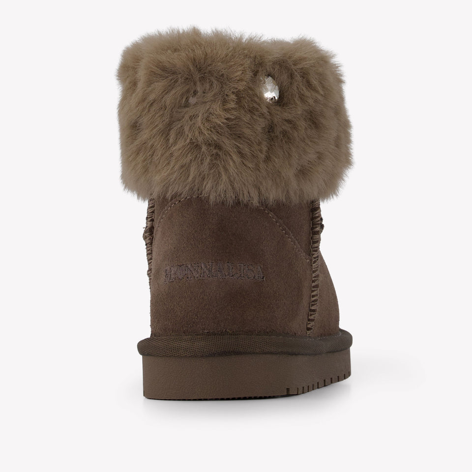 MonnaLisa Chicas Botas de nieve en Topo