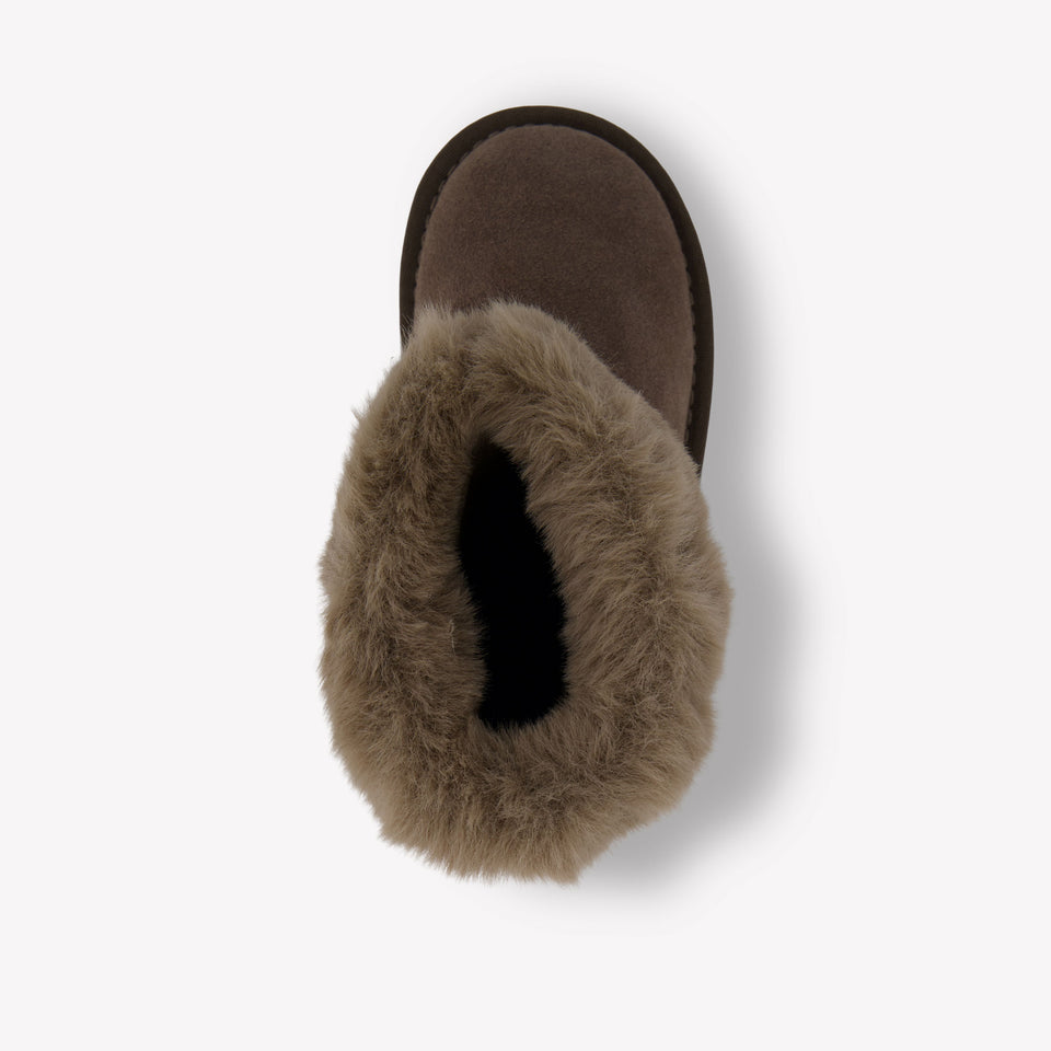 MonnaLisa Chicas Botas de nieve en Topo