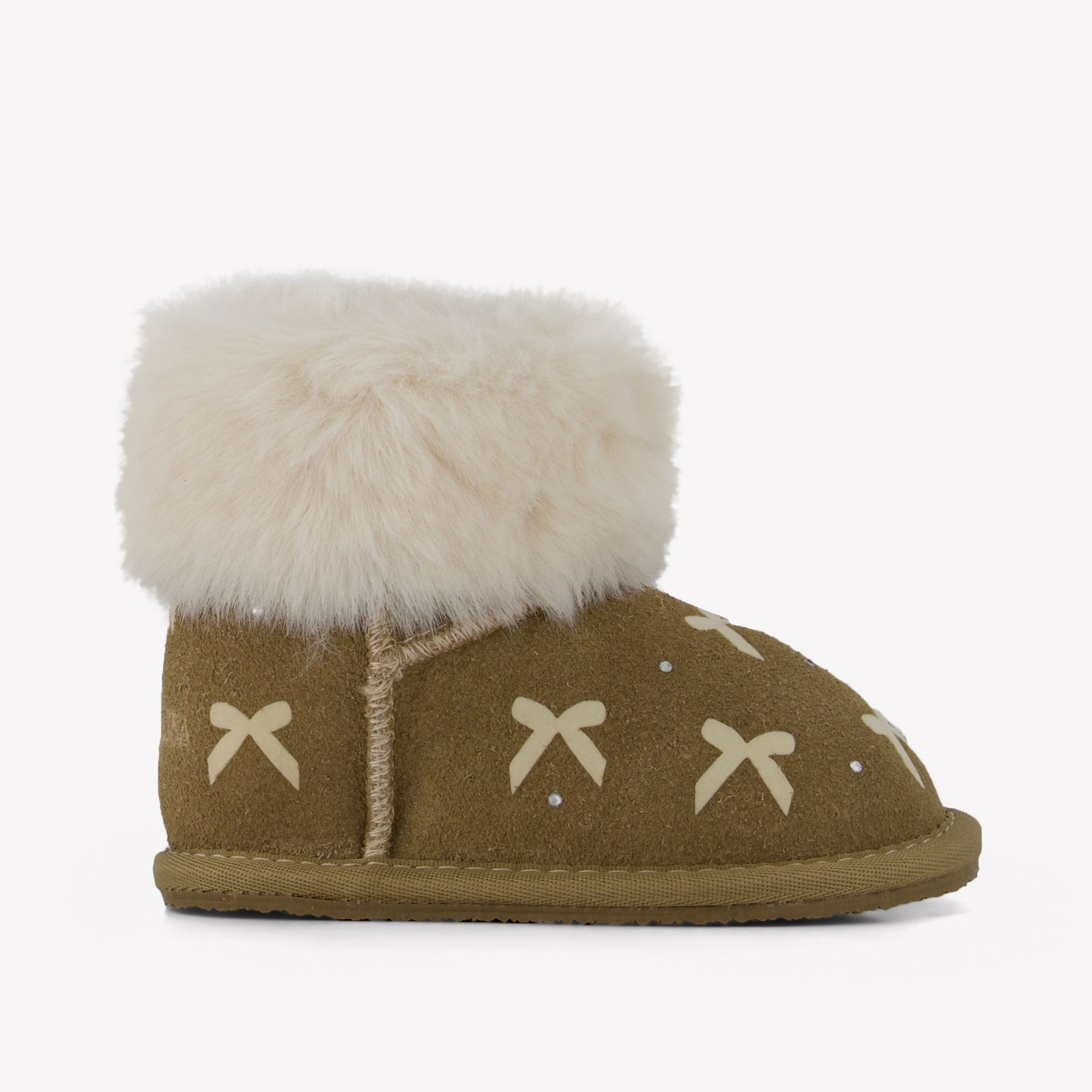 MonnaLisa Ragazze Stivali da neve dentro Beige