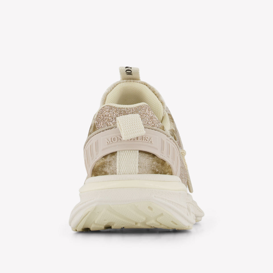 MonnaLisa Meisjes Sneakers in Goud