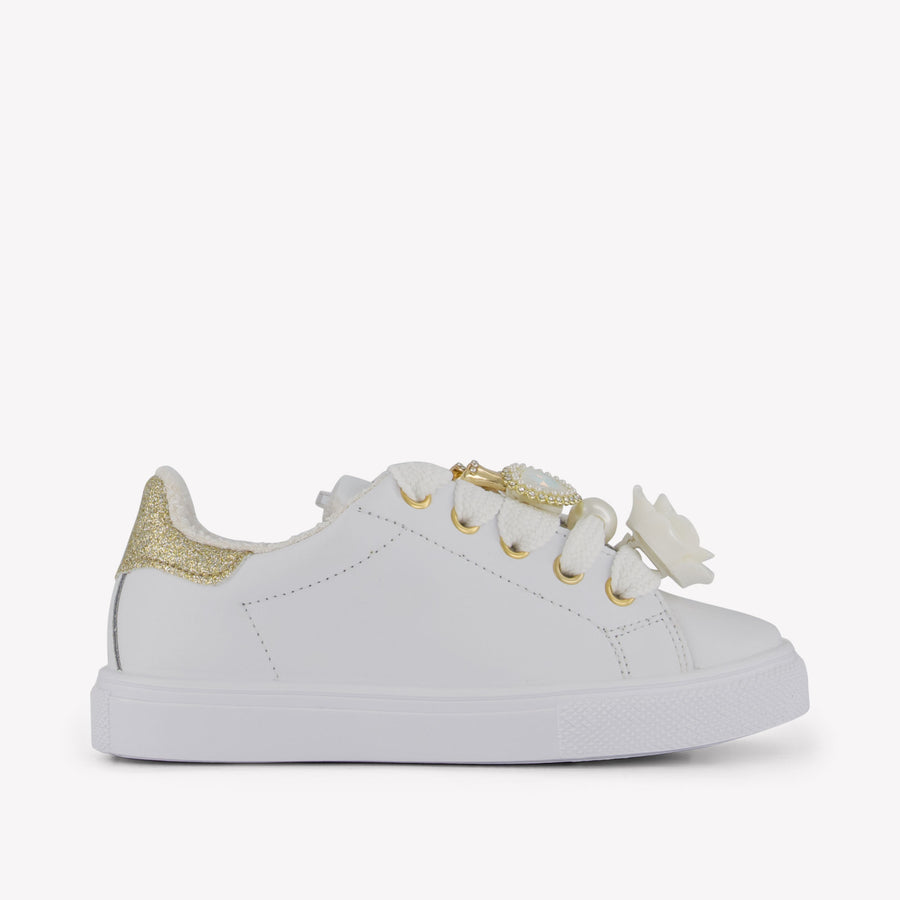 MonnaLisa Meisjes Sneakers in Wit
